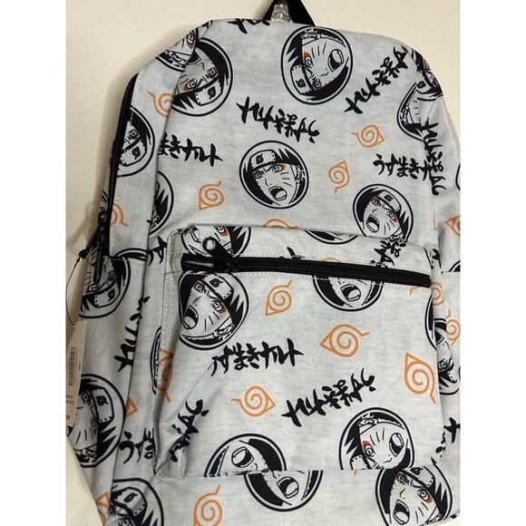 Naruto BIOWORLD SHIPPUDEN Hidden  NINJA Backpack BRAND NEW With Tags main image 5